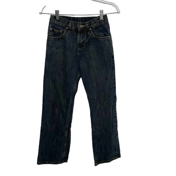 Lee Other - Boys Lee Premium Regular‎ Fit Jeans Mid Rise Straight Leg Denim Dark Blue 12 S